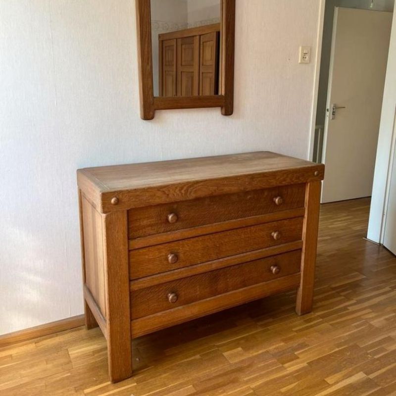 Eiken commode / ladekast/ dressoir VOOR