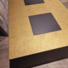 Salontafel Black & Gold Metallic