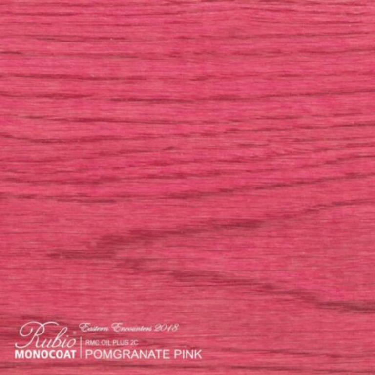 Rubio Monocoat Oil Plus 2C Pamgranate Pink Rubio Monocoat Oil Plus 2C Pamgranate Pink