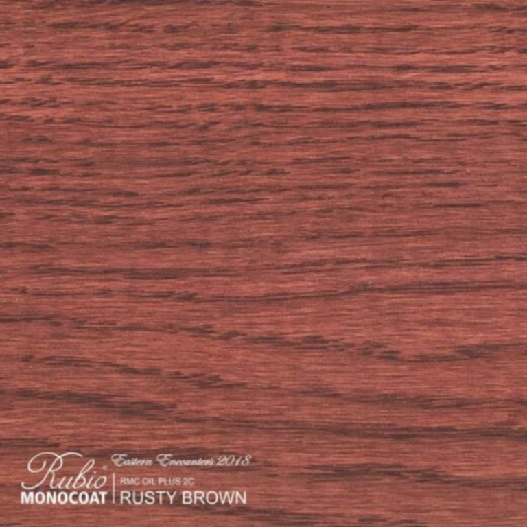 Rubio Monocoat Oil Plus 2C Rusty Brown Rubio Monocoat Oil Plus 2C Rusty Brown