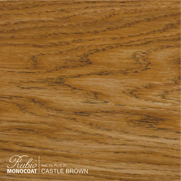 Rubio Monocoat Oil Plus 2C Castle Brown Rubio Monocoat Oil Plus 2C Castle Brown