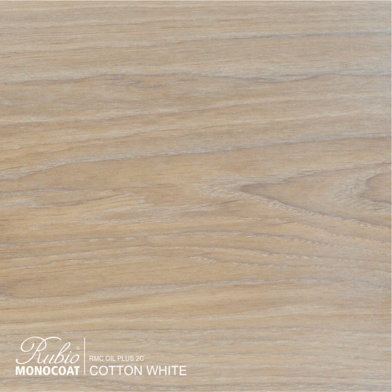 Rubio Monocoat Oil Plus 2C Cotton White Rubio Monocoat Oil Plus 2C Cotton White